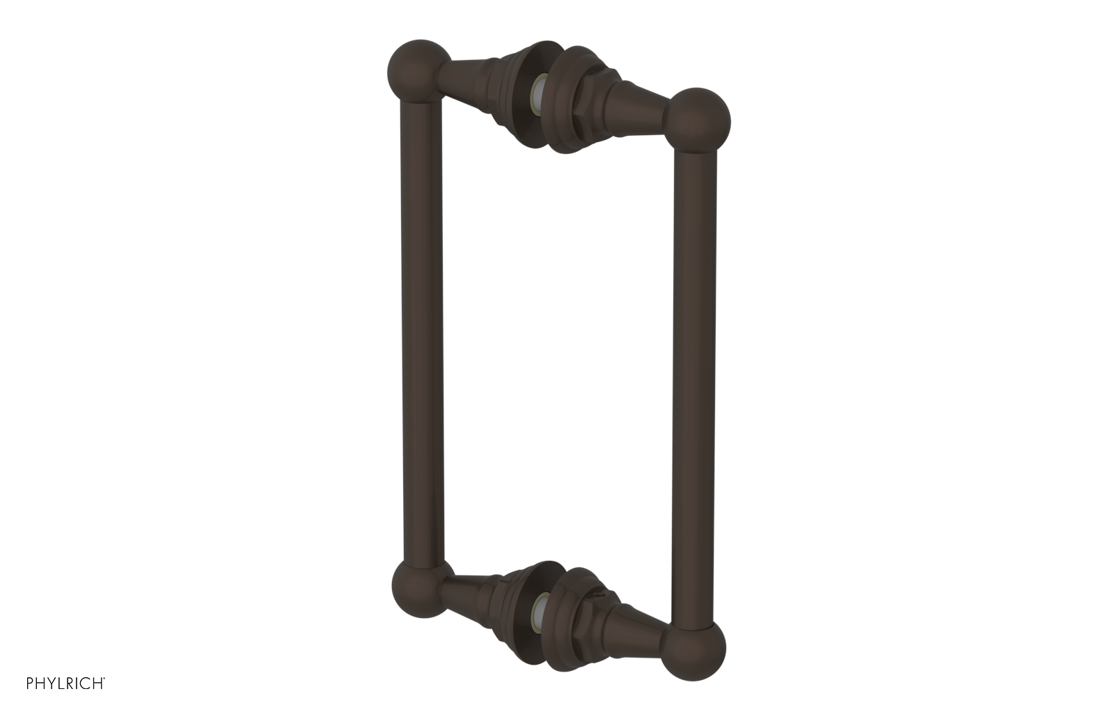 Hex Traditional 8" Double Sided Shower Pull 500-93-08