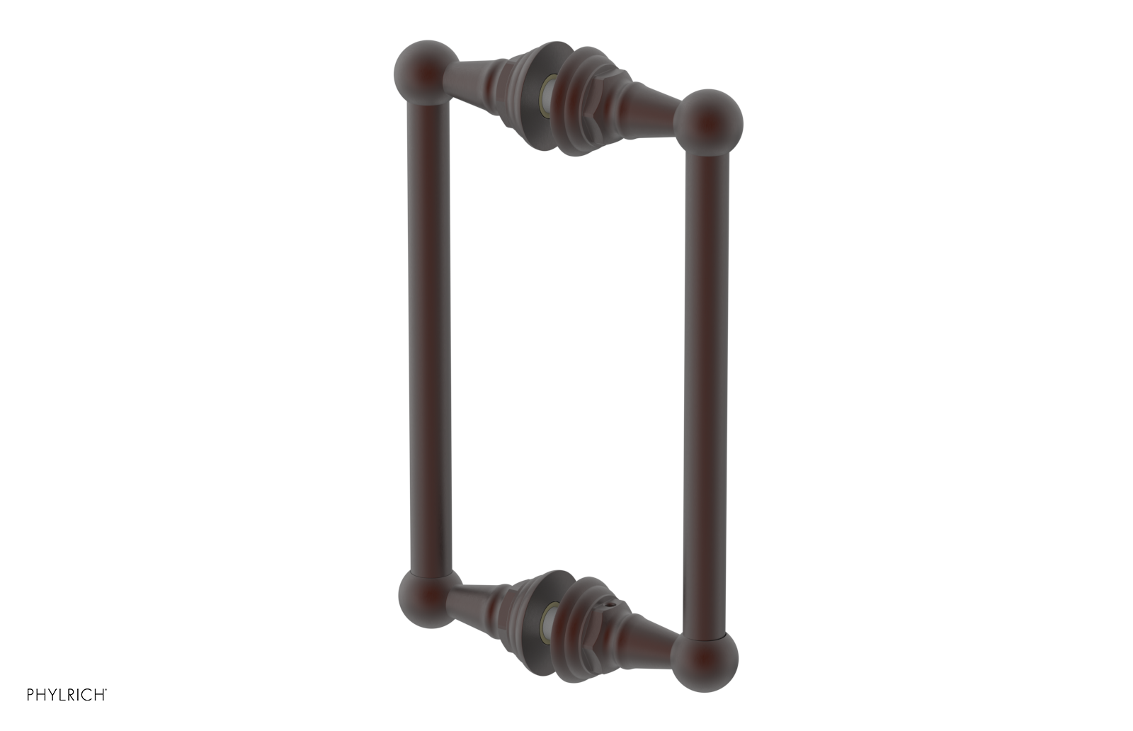 Hex Traditional 8" Double Sided Shower Pull 500-93-08