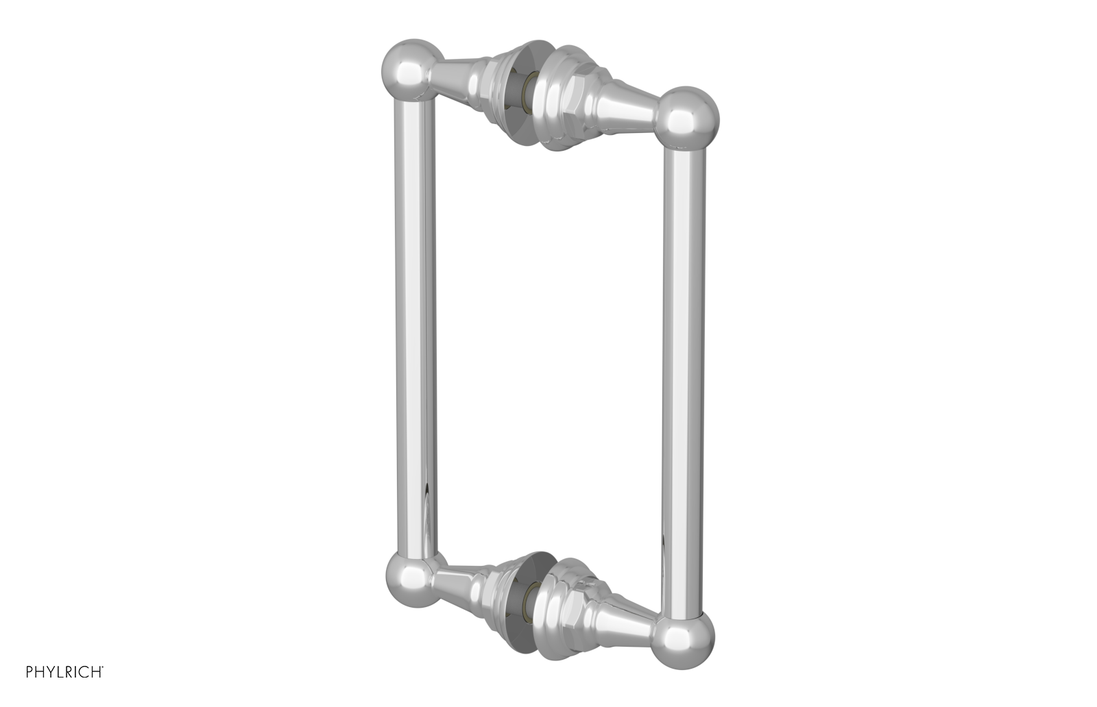 Hex Traditional 8" Double Sided Shower Pull 500-93-08