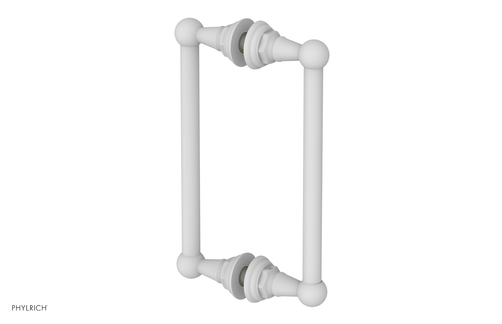 Hex Traditional 8" Double Sided Shower Pull 500-93-08