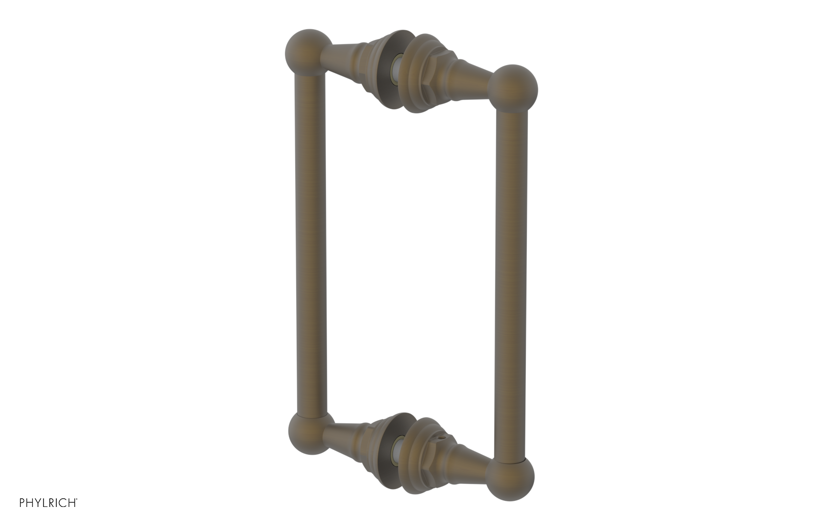 Hex Traditional 8" Double Sided Shower Pull 500-93-08