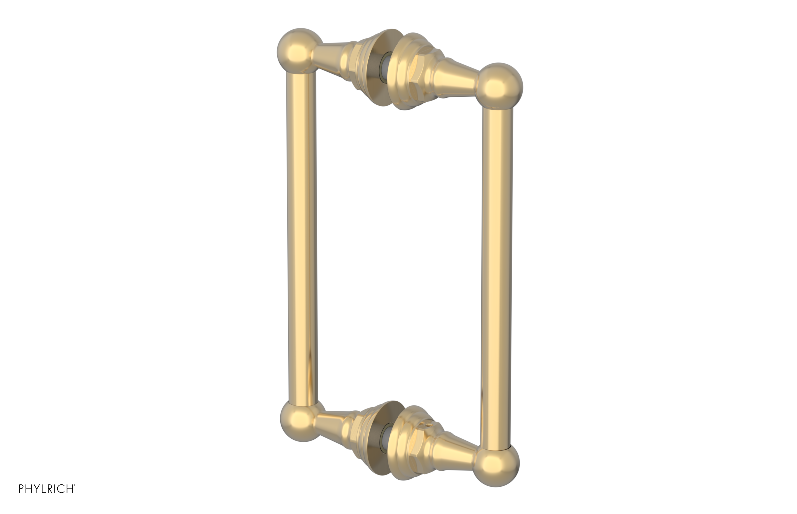 Hex Traditional 8" Double Sided Shower Pull 500-93-08