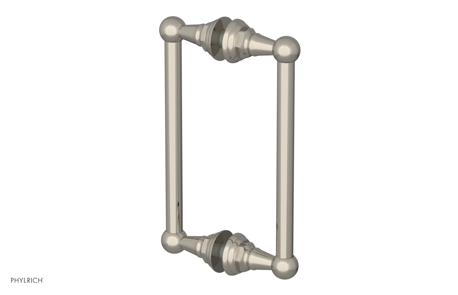 Hex Traditional 8" Double Sided Shower Pull 500-93-08