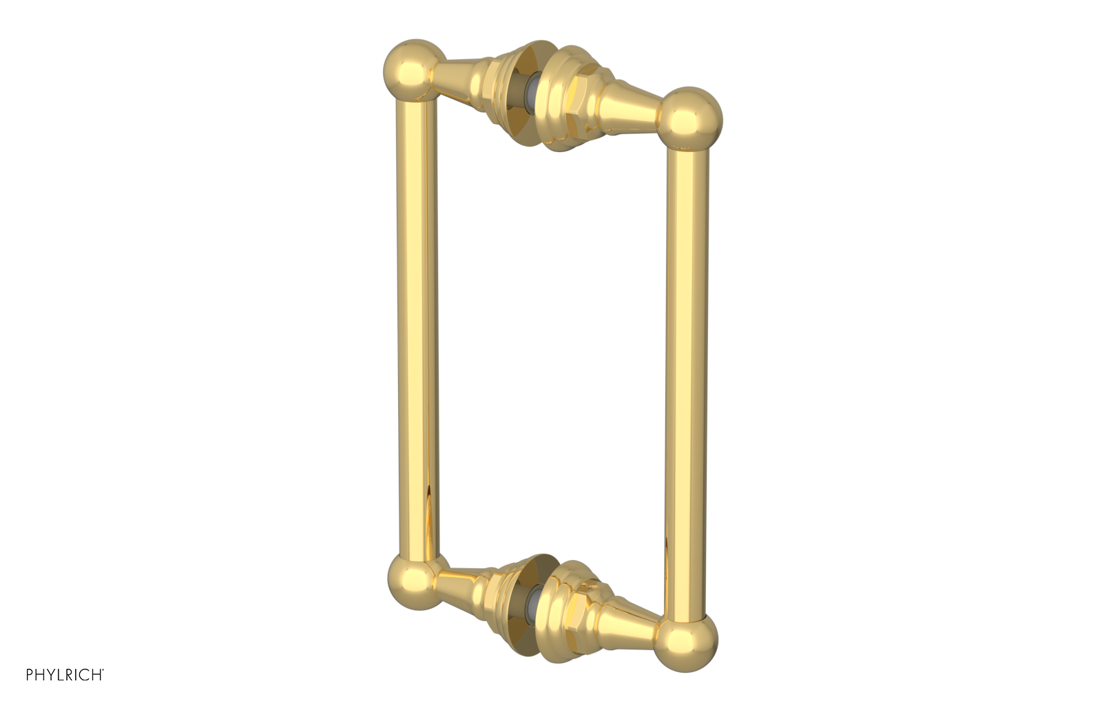 Hex Traditional 8" Double Sided Shower Pull 500-93-08