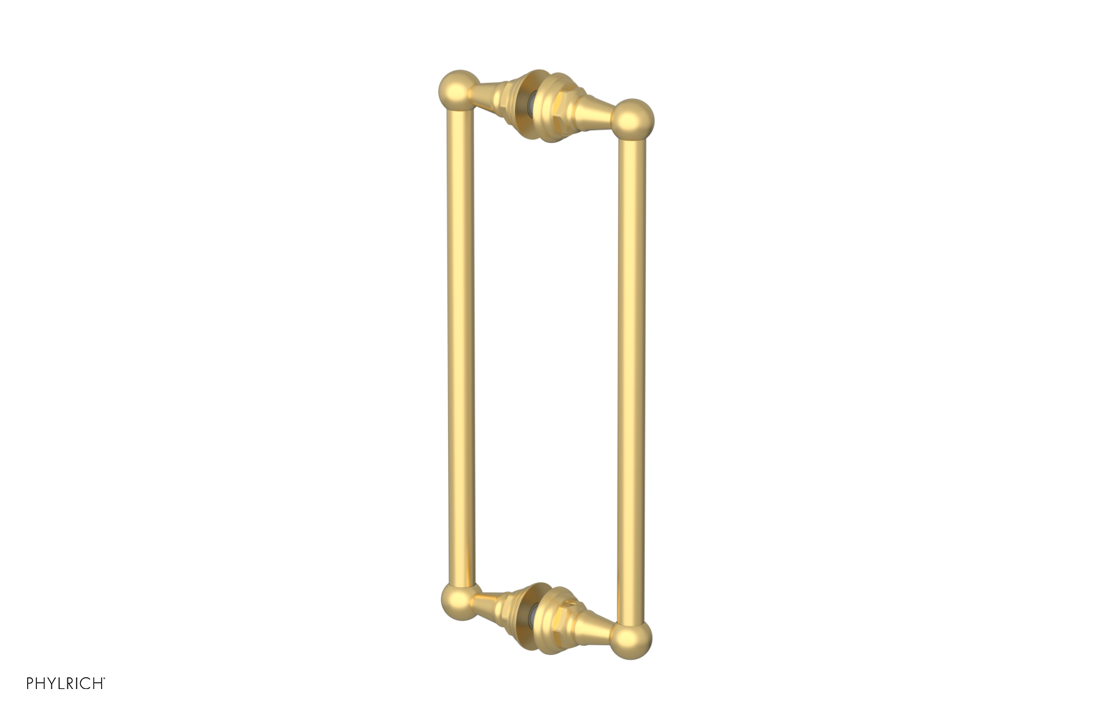 Hex Traditional 12" Double Sided Shower Pull 500-93-12