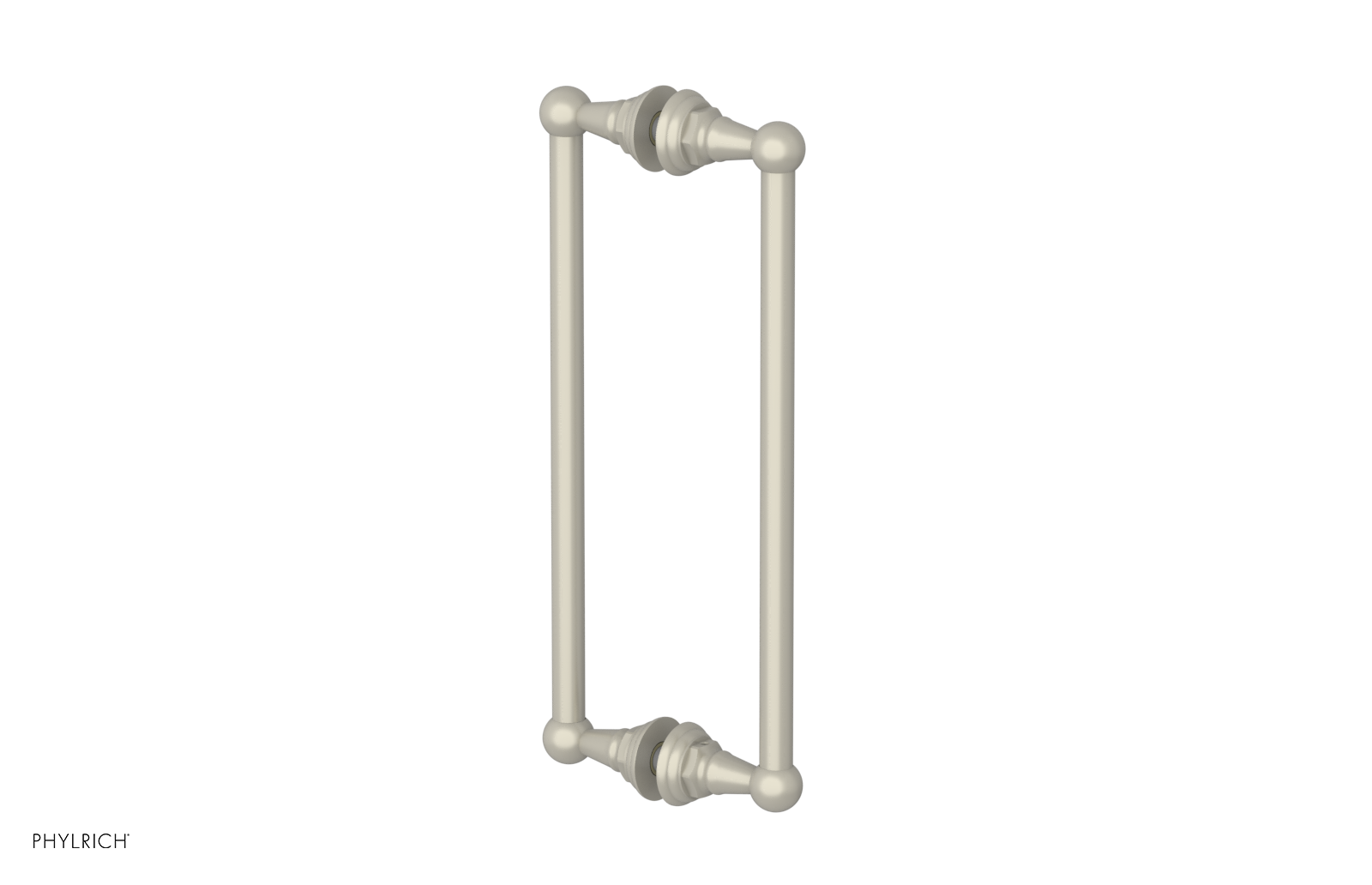 Hex Traditional 12" Double Sided Shower Pull 500-93-12