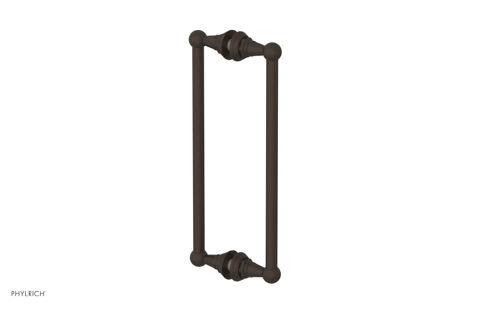 Hex Traditional 12" Double Sided Shower Pull 500-93-12