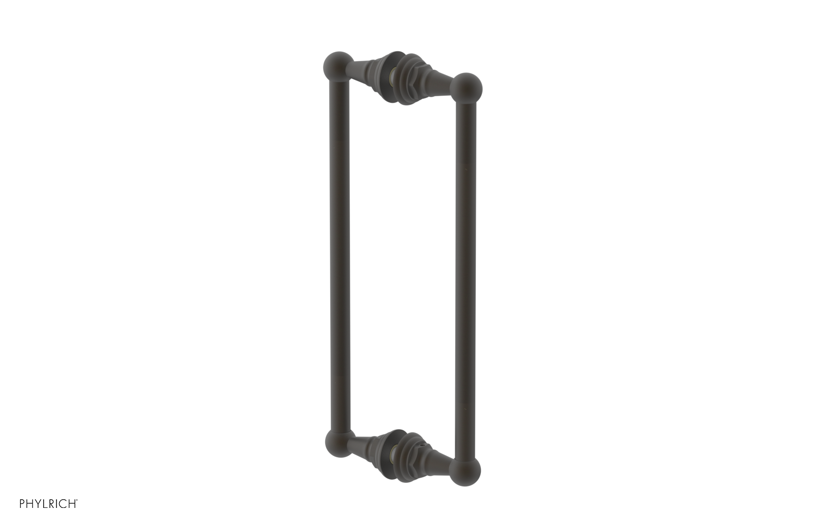 Hex Traditional 12" Double Sided Shower Pull 500-93-12