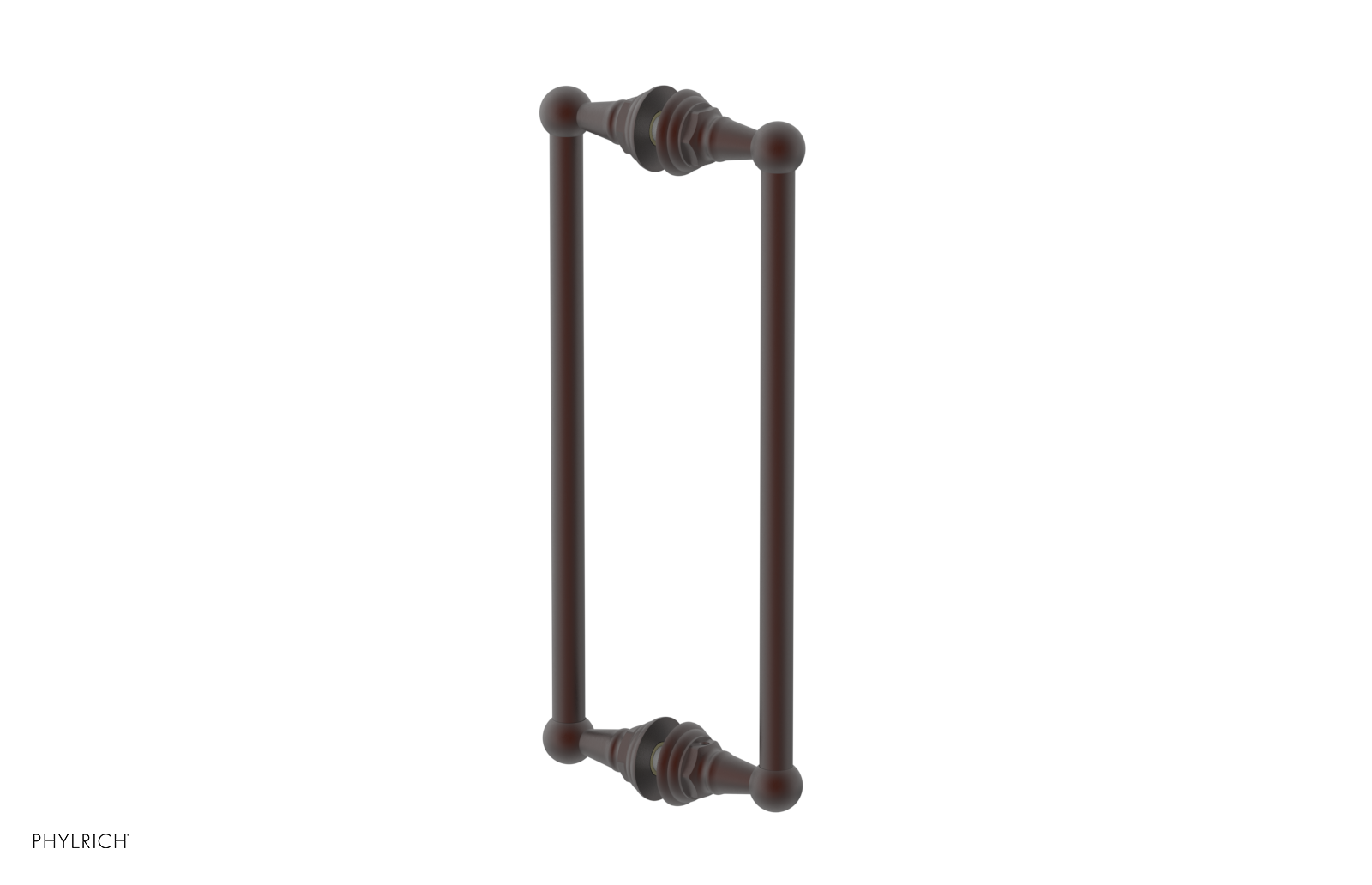 Hex Traditional 12" Double Sided Shower Pull 500-93-12