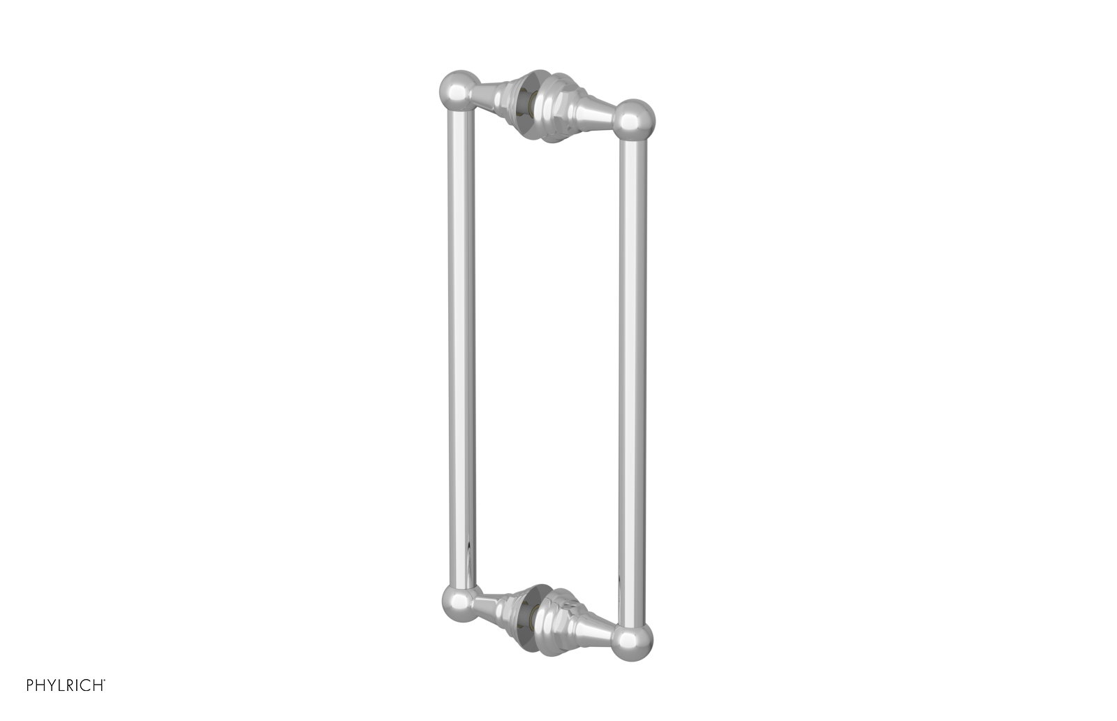 Hex Traditional 12" Double Sided Shower Pull 500-93-12