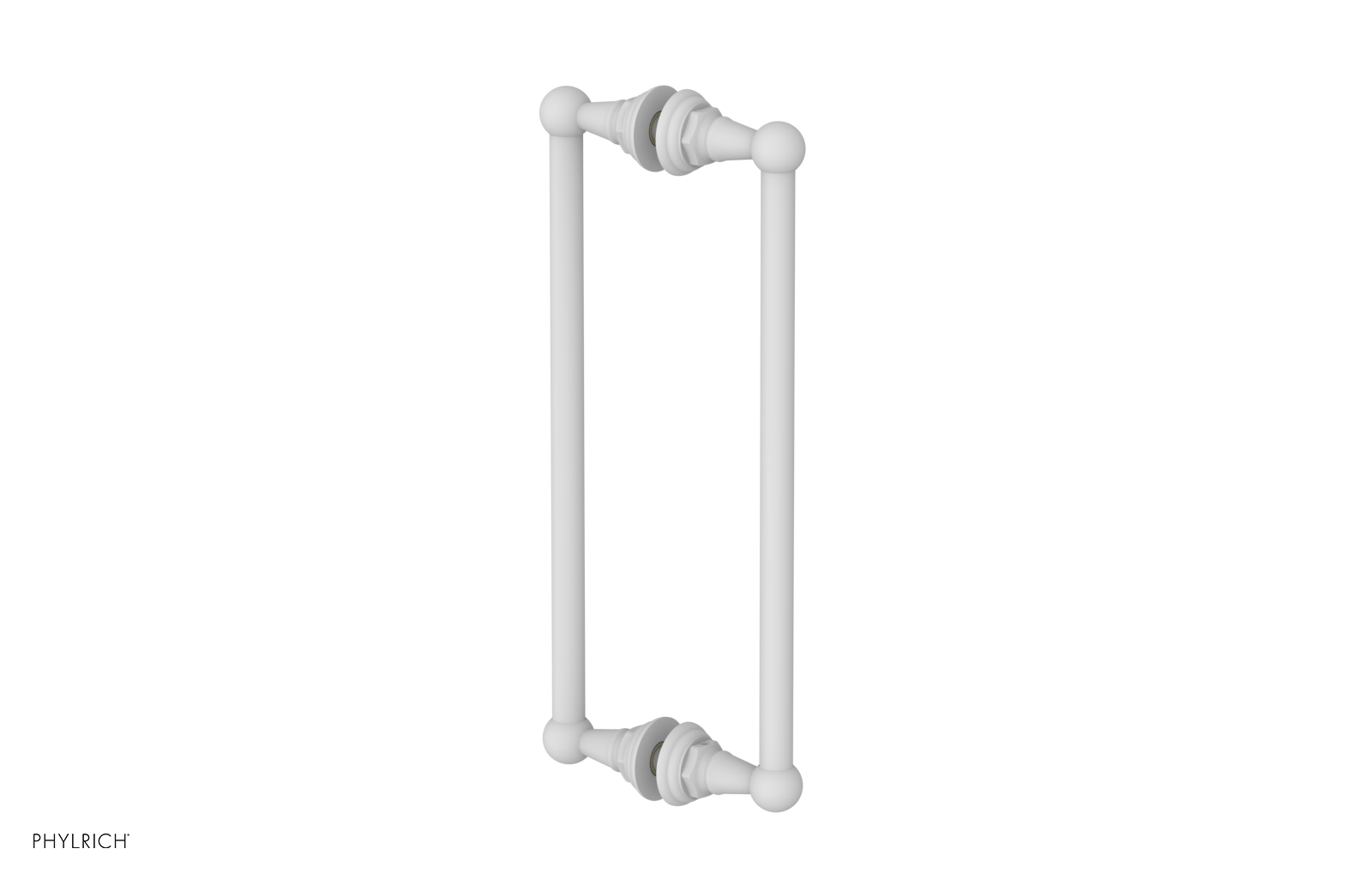 Hex Traditional 12" Double Sided Shower Pull 500-93-12
