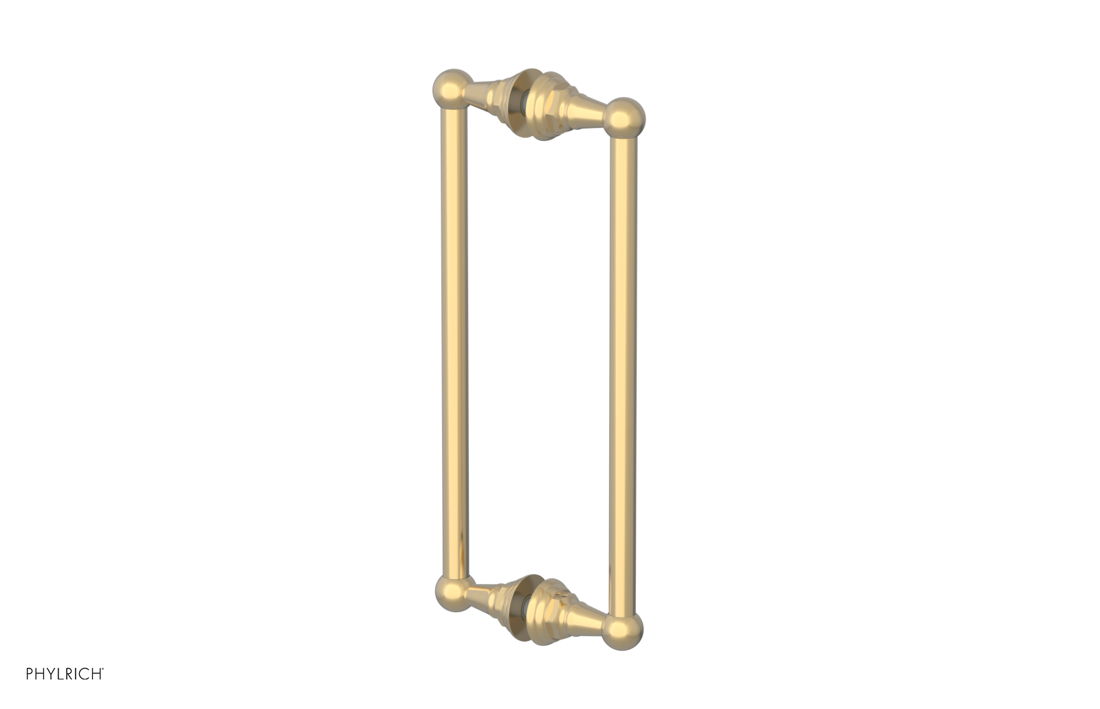 Hex Traditional 12" Double Sided Shower Pull 500-93-12