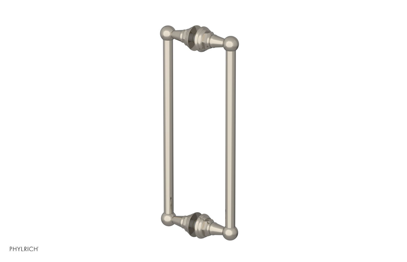 Hex Traditional 12" Double Sided Shower Pull 500-93-12
