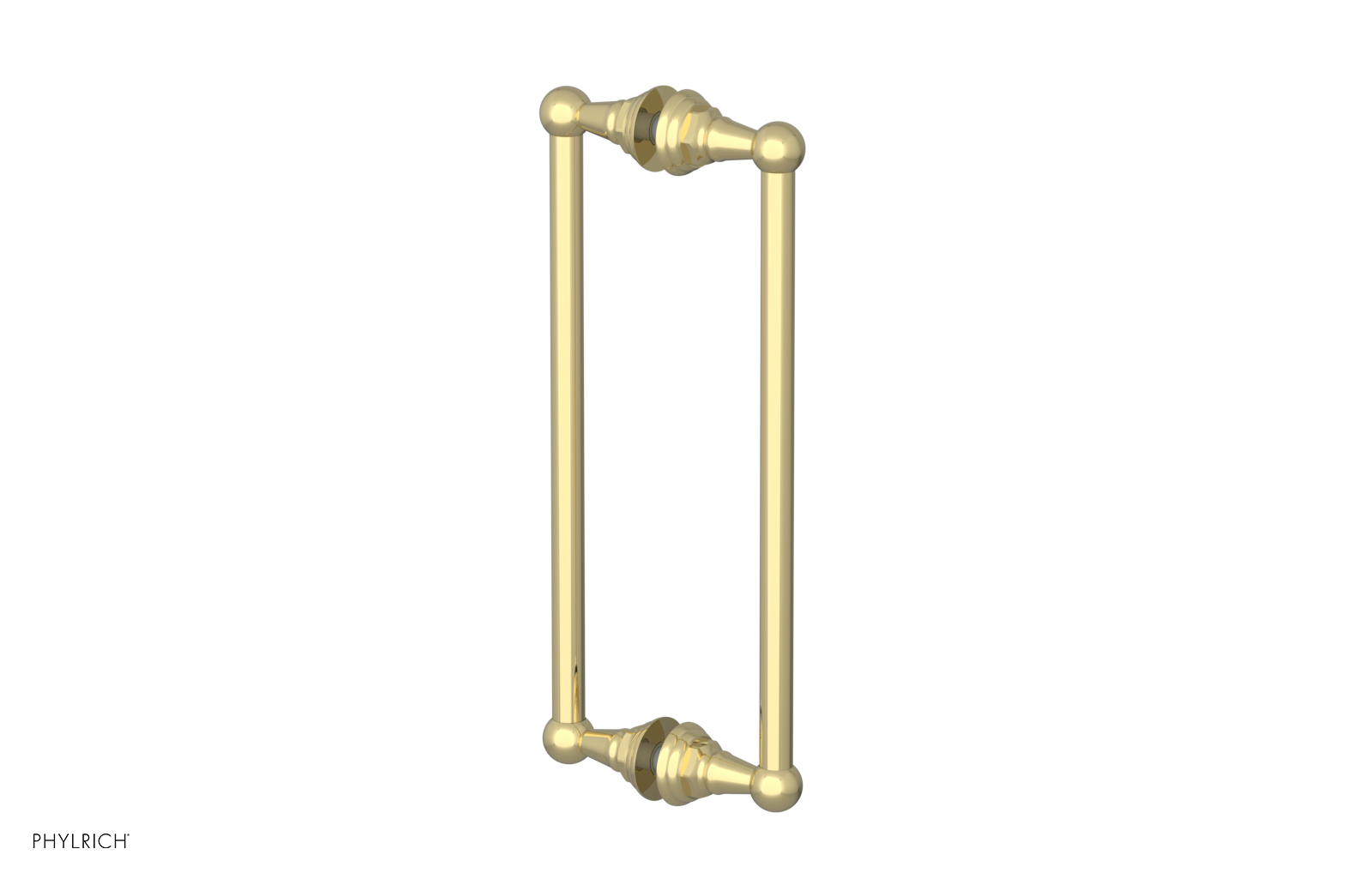 Hex Traditional 12" Double Sided Shower Pull 500-93-12