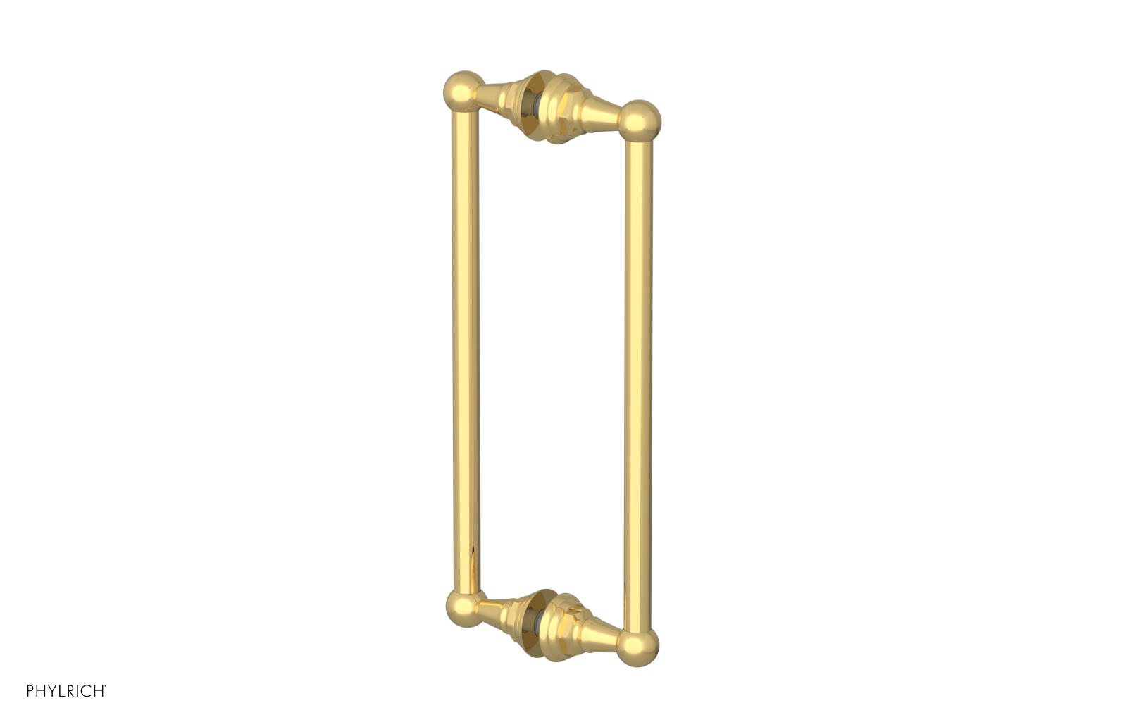 Hex Traditional 12" Double Sided Shower Pull 500-93-12