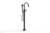 HEX MODERN Tall Floor Mount Tub Filler - Lever Handle with Hand Shower  501-47-01