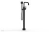 HEX MODERN Tall Floor Mount Tub Filler - Lever Handle with Hand Shower  501-55-01