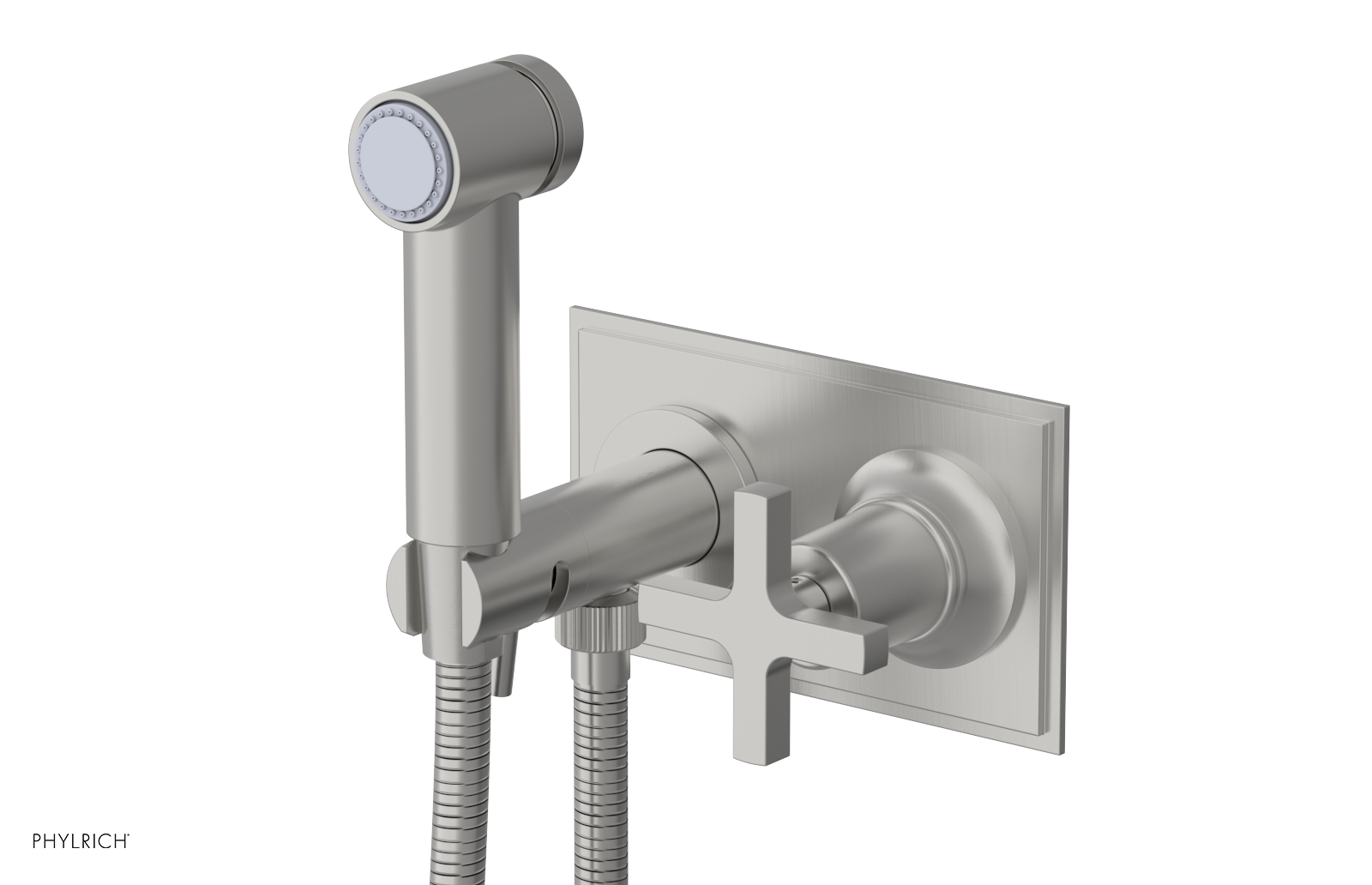 HEX MODERN - Wall Mounted Bidet - Cross Handle 501-64