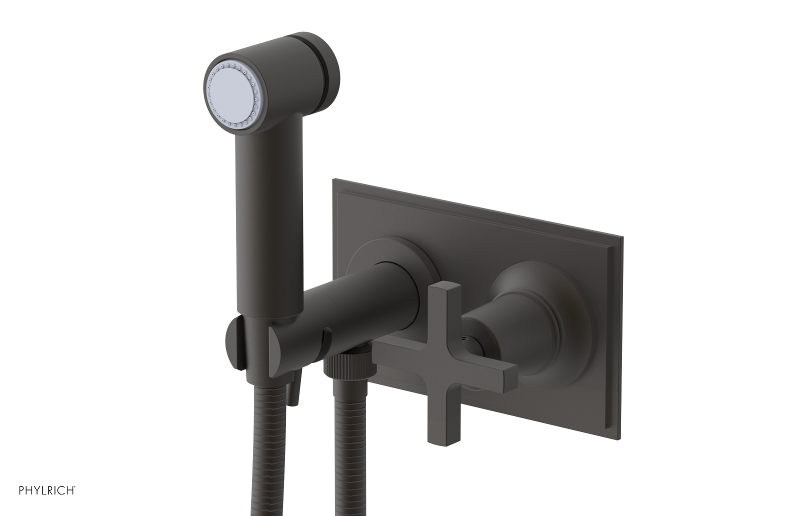 HEX MODERN - Wall Mounted Bidet - Cross Handle 501-64