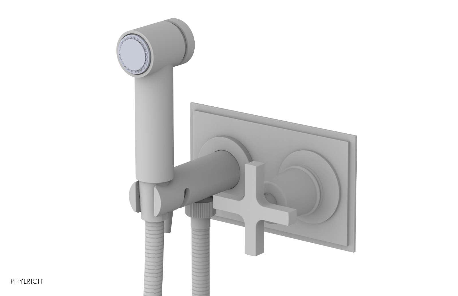 HEX MODERN - Wall Mounted Bidet - Cross Handle 501-64