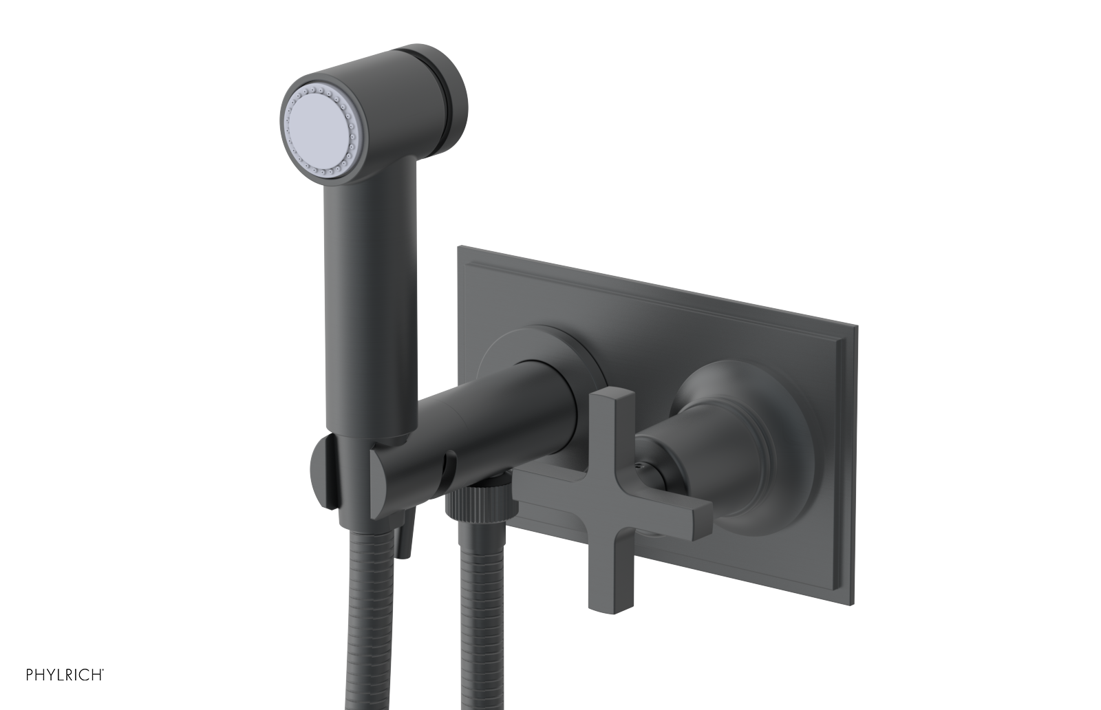 HEX MODERN - Wall Mounted Bidet - Cross Handle 501-64