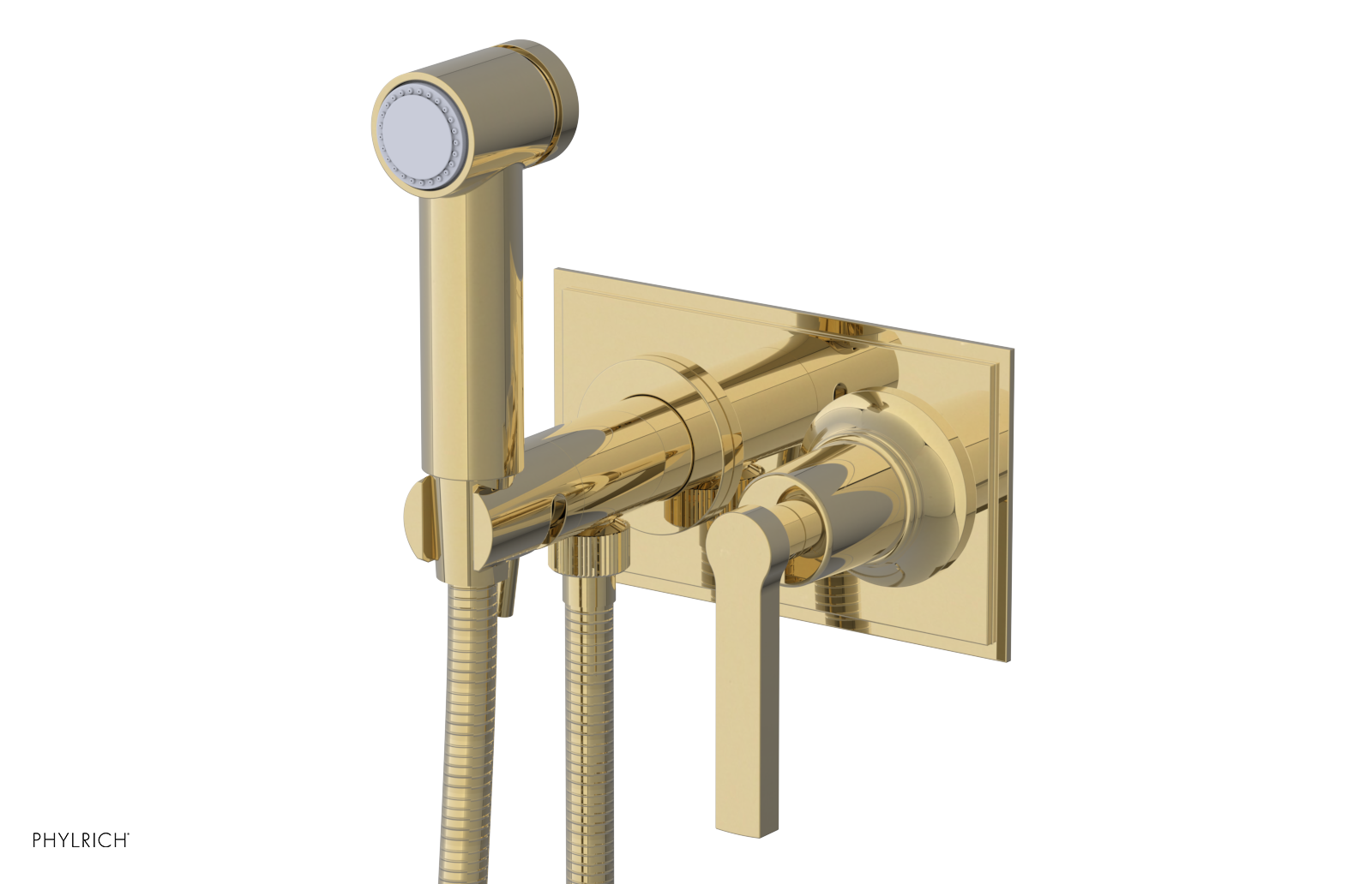HEX MODERN - Wall Mounted Bidet - Lever Handle 501-65