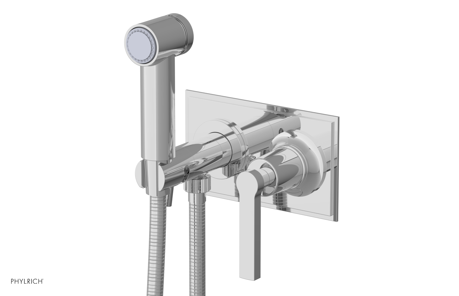 HEX MODERN - Wall Mounted Bidet - Lever Handle 501-65