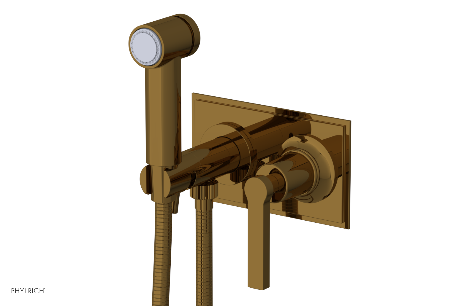 HEX MODERN - Wall Mounted Bidet - Lever Handle 501-65