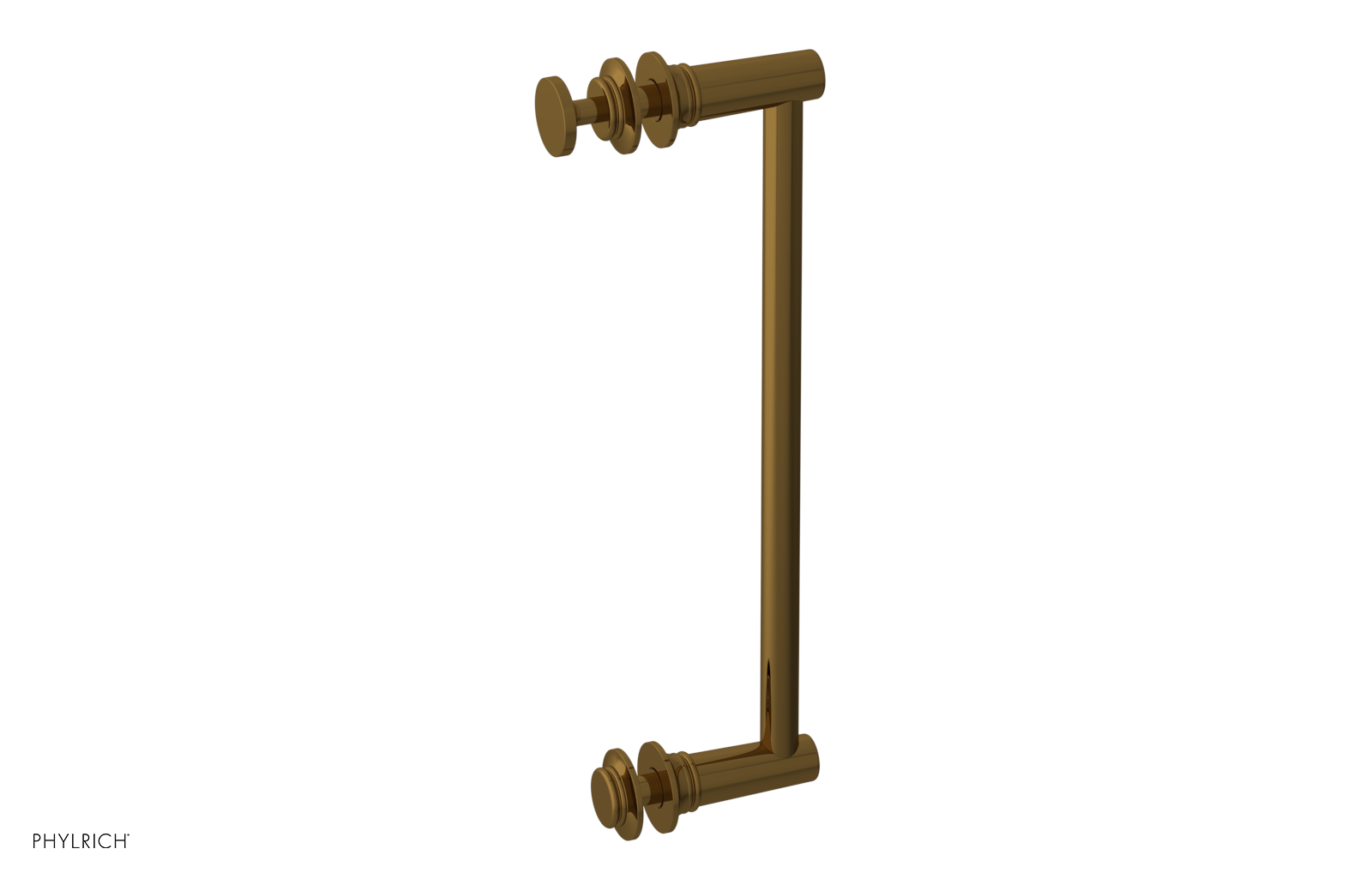 Hex Modern 12" Single Sided Shower Pull 501-92-12