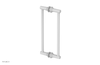 Hex Traditional 12" Double Sided Shower Pull 500-93-12