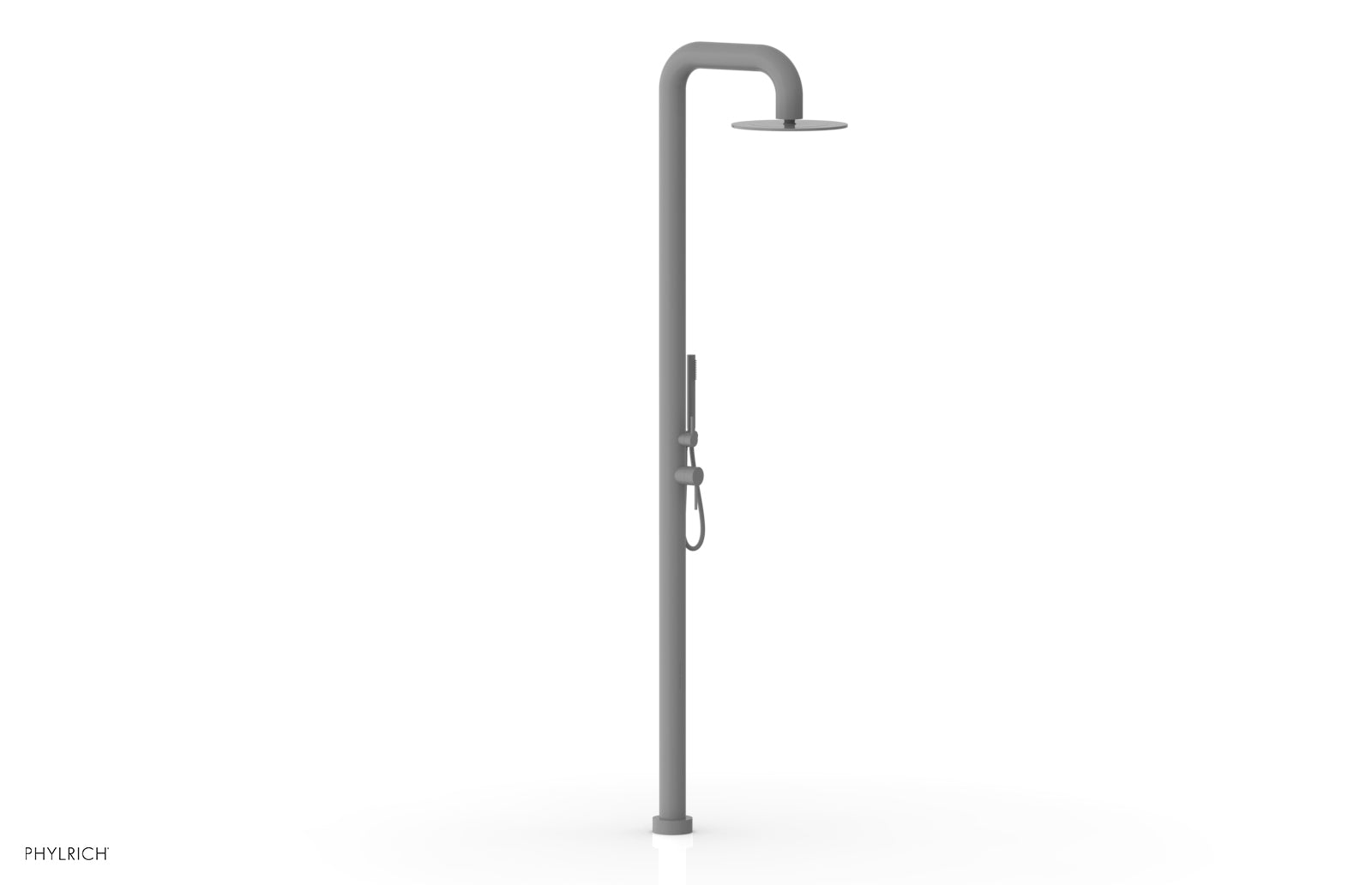 OUTDOOR SHOWER Pressure Balance Shower with 12" Rain Head and Hand Shower 610