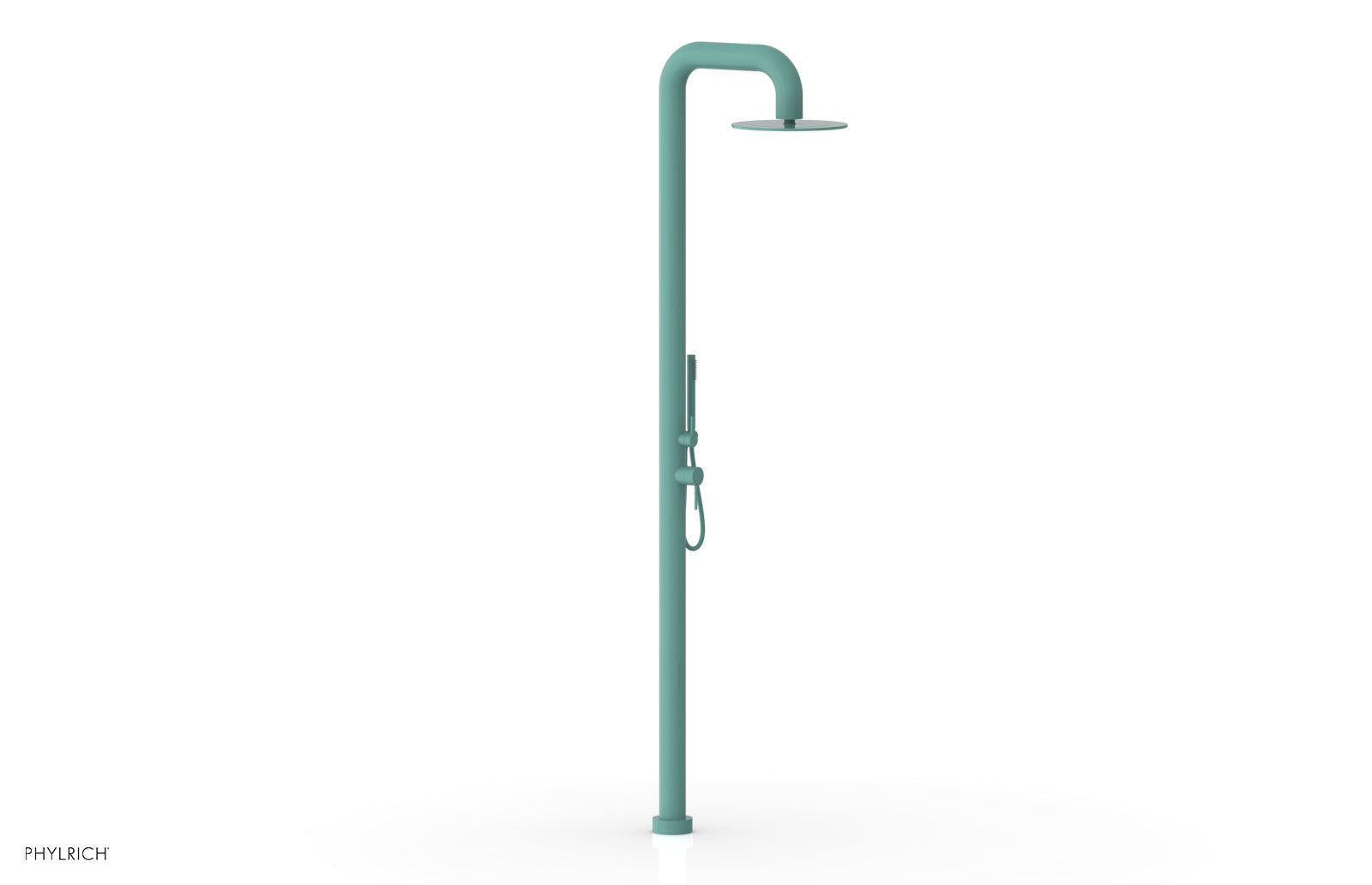 OUTDOOR SHOWER Pressure Balance Shower with 12" Rain Head and Hand Shower 610