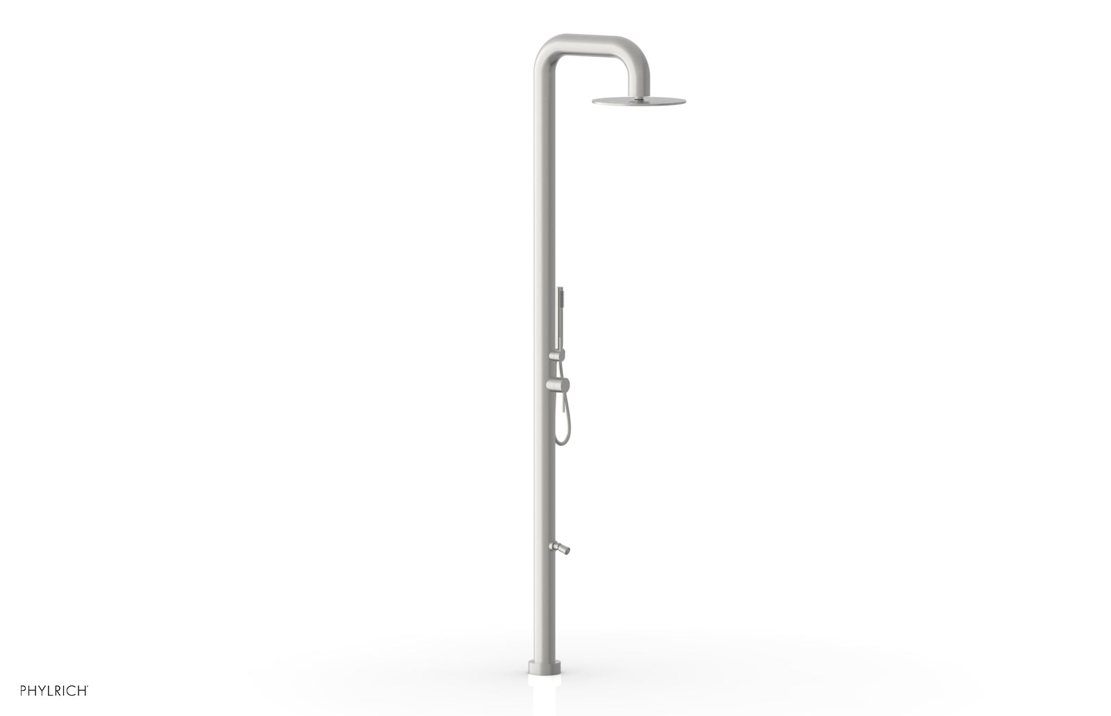 OUTDOOR SHOWER Pressure Balance Shower with 12" Rain Head, Hand Shower and Foot Wash 620