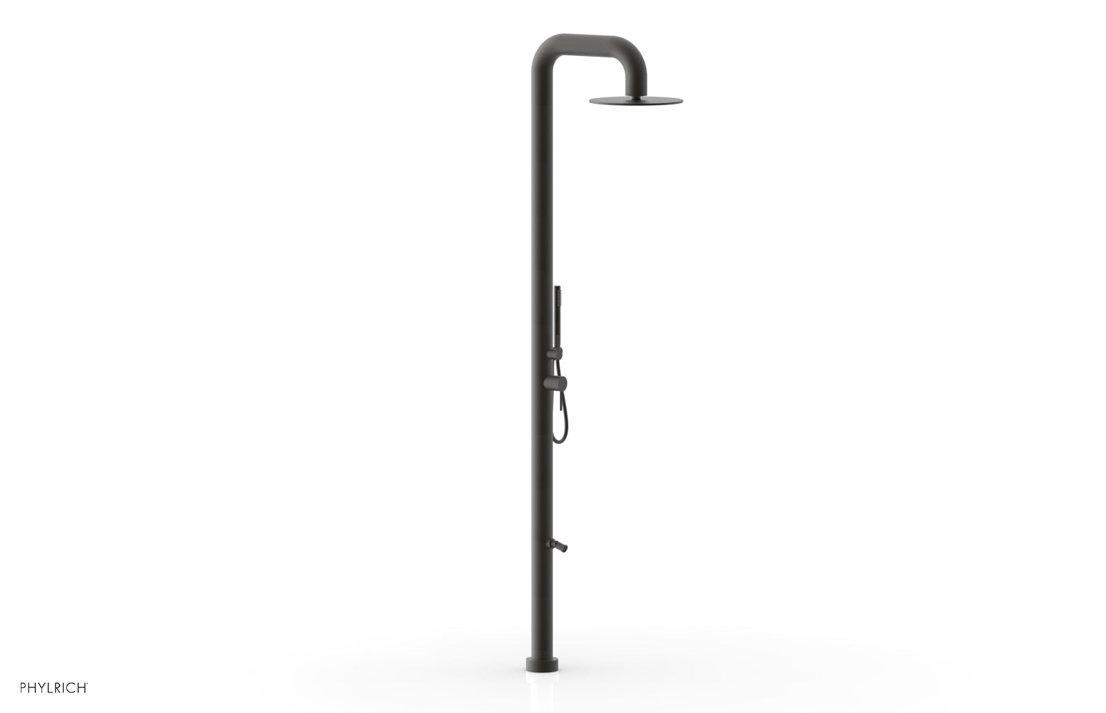 OUTDOOR SHOWER Pressure Balance Shower with 12" Rain Head, Hand Shower and Foot Wash 620