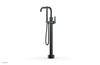 BASIC Low Floor Mount Tub Filler - Lever Handle with Hand Shower D130-45-03