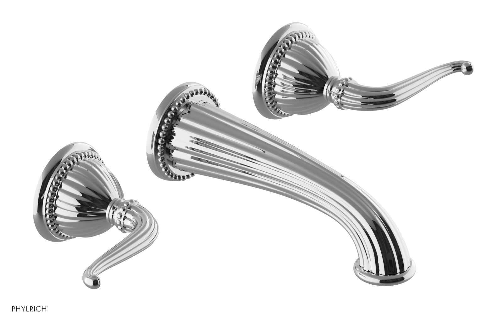 GEORGIAN & BARCELONA Wall Tub Set - Lever Handles K1141