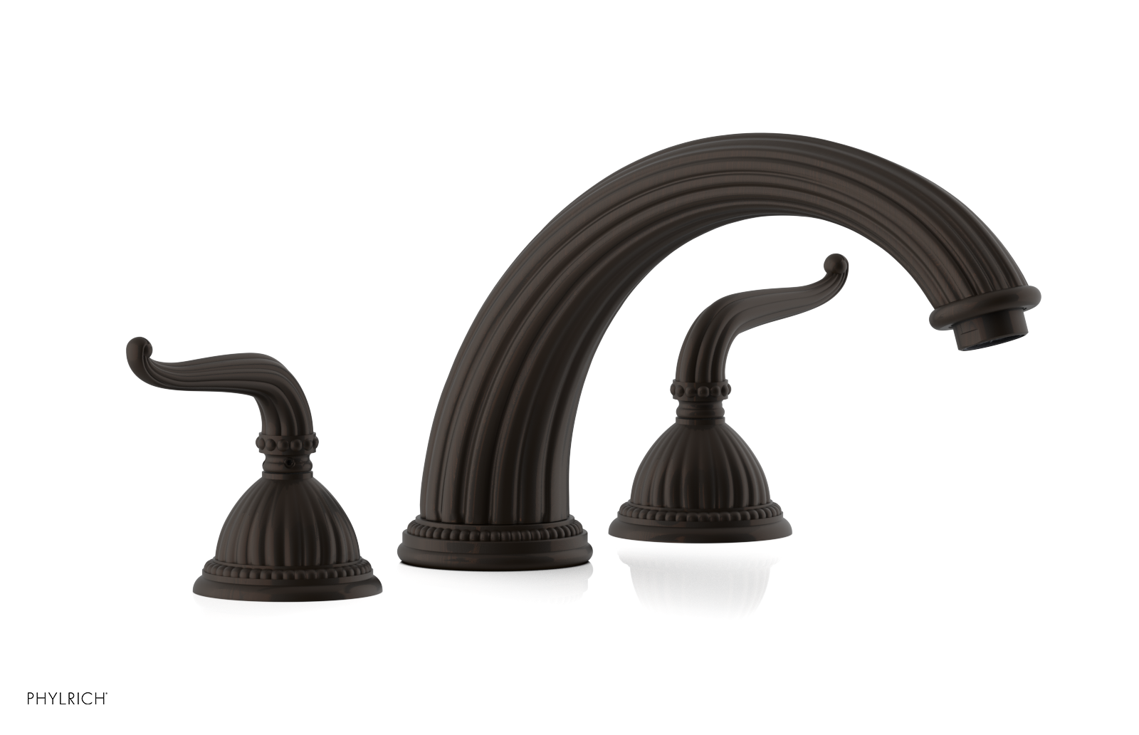 GEORGIAN & BARCELONA Deck Tub Set - Lever Handles K1141P