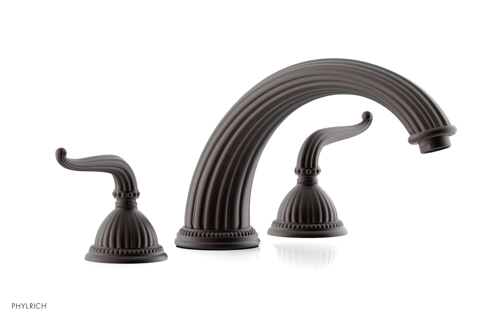 GEORGIAN & BARCELONA Deck Tub Set - Lever Handles K1141P