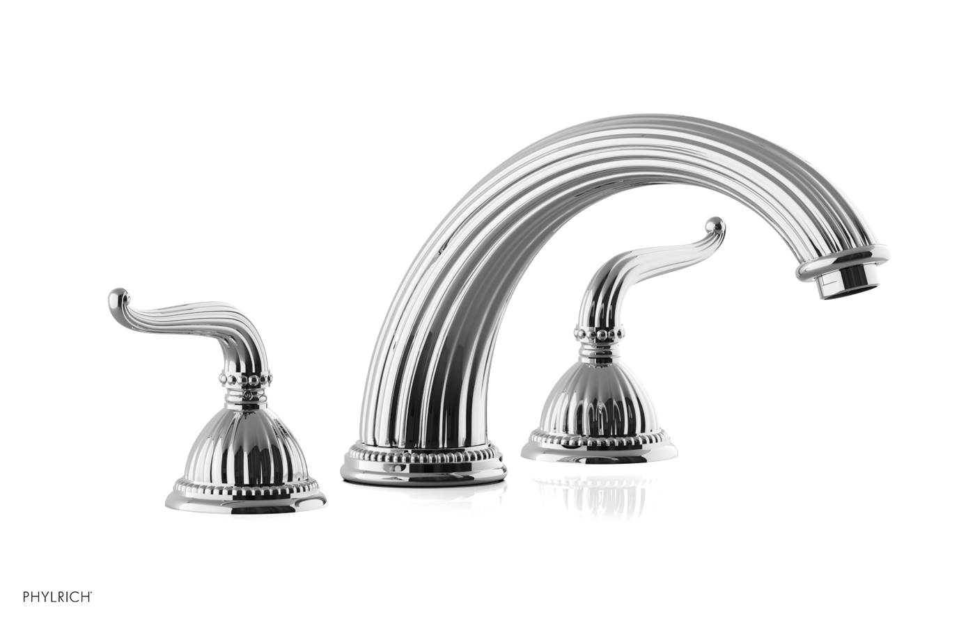 GEORGIAN & BARCELONA Deck Tub Set - Lever Handles K1141P
