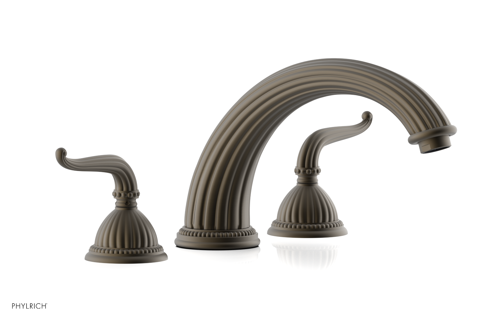 GEORGIAN & BARCELONA Deck Tub Set - Lever Handles K1141P