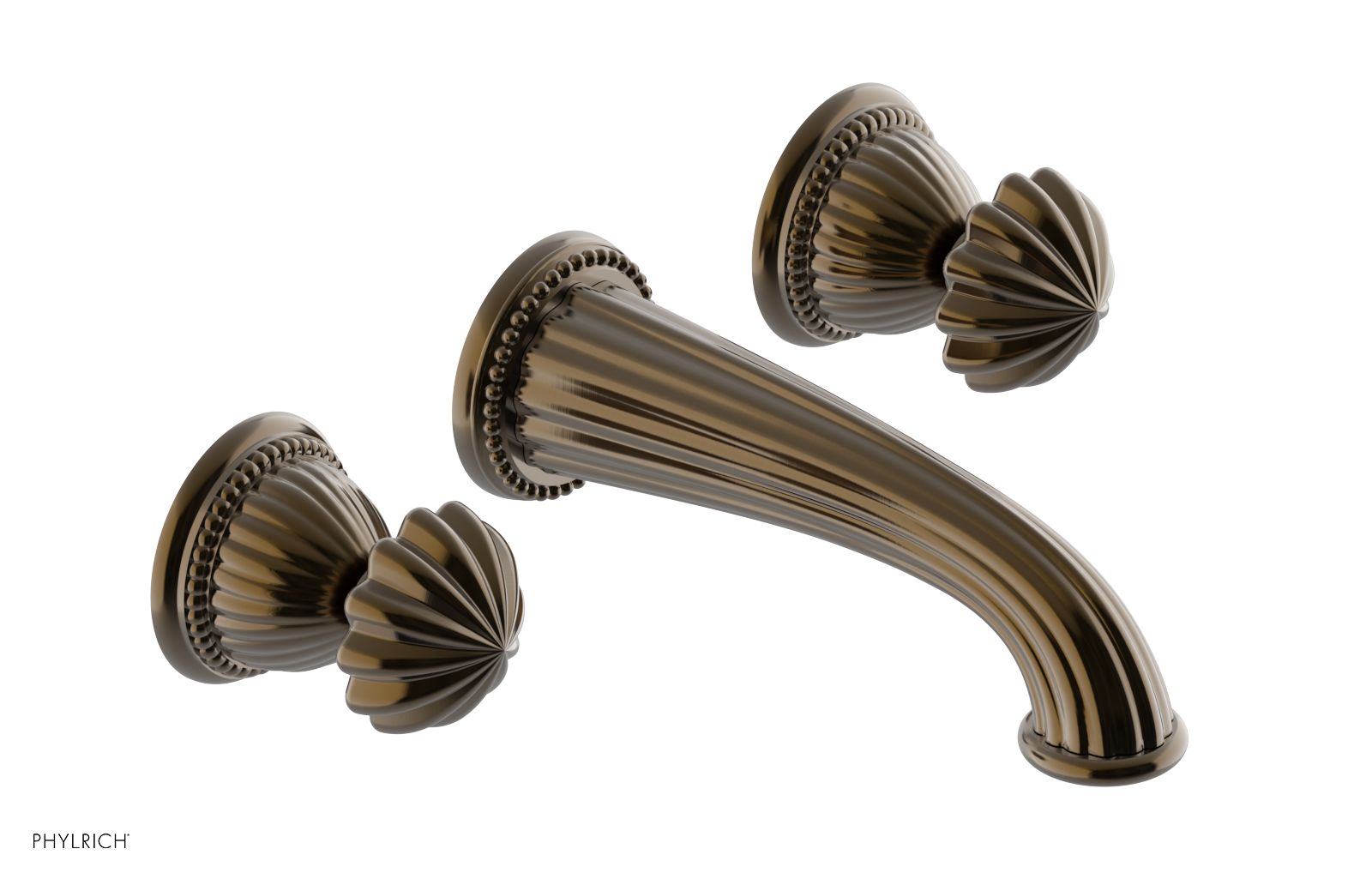 GEORGIAN & BARCELONA Wall Tub Set - Round Handles K1361