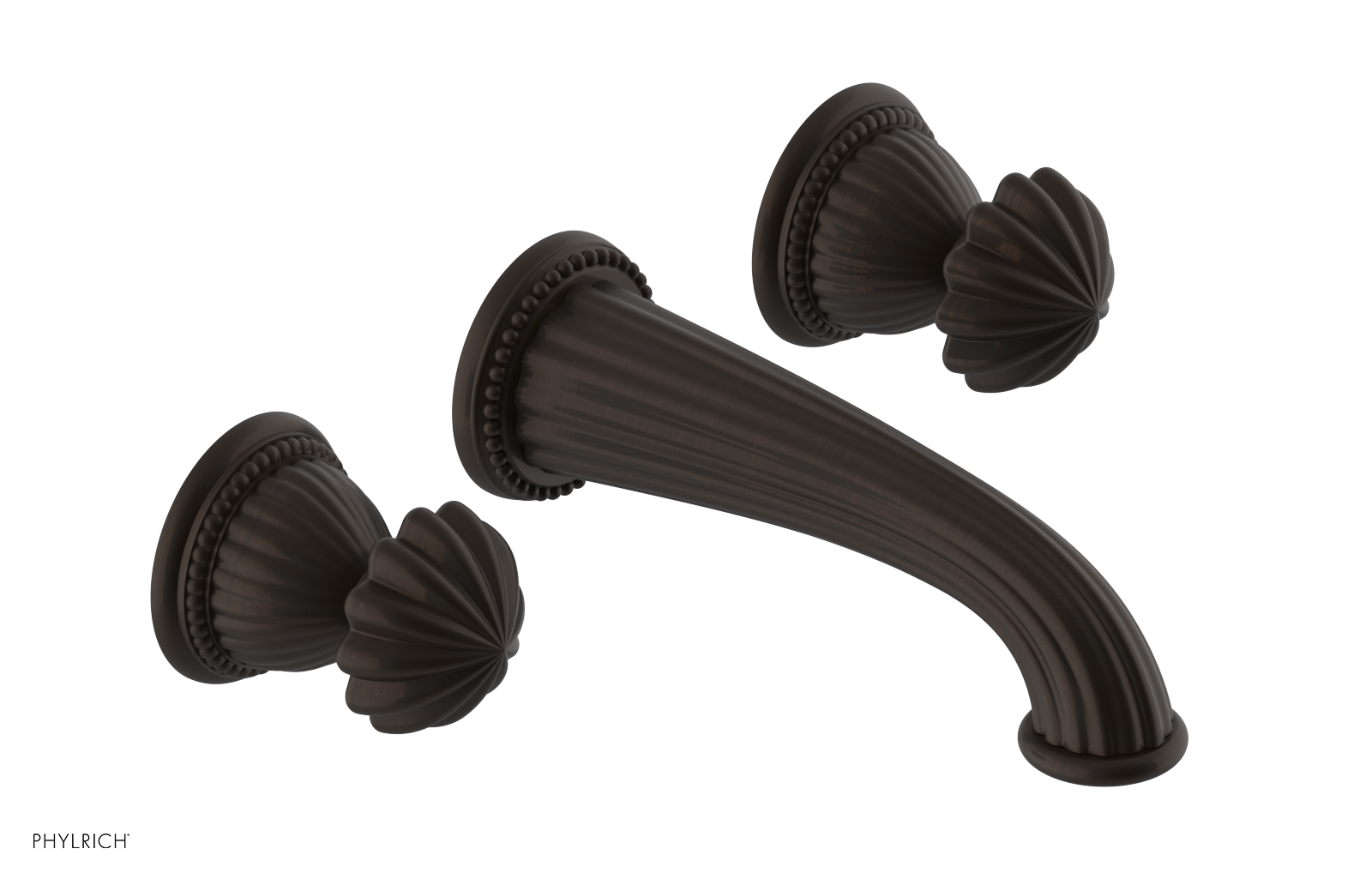 GEORGIAN & BARCELONA Wall Tub Set - Round Handles K1361