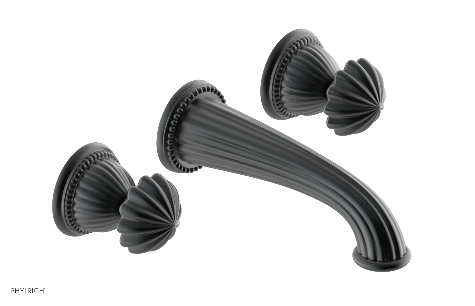 GEORGIAN & BARCELONA Wall Tub Set - Round Handles K1361