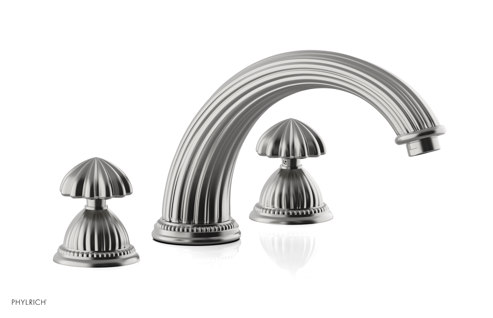 GEORGIAN & BARCELONA Deck Tub Set - Round Handles K1361P