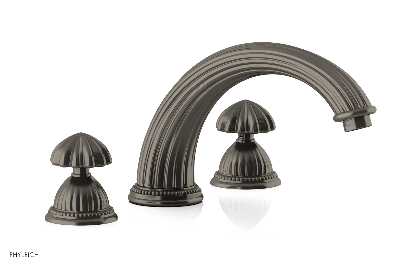 GEORGIAN & BARCELONA Deck Tub Set - Round Handles K1361P