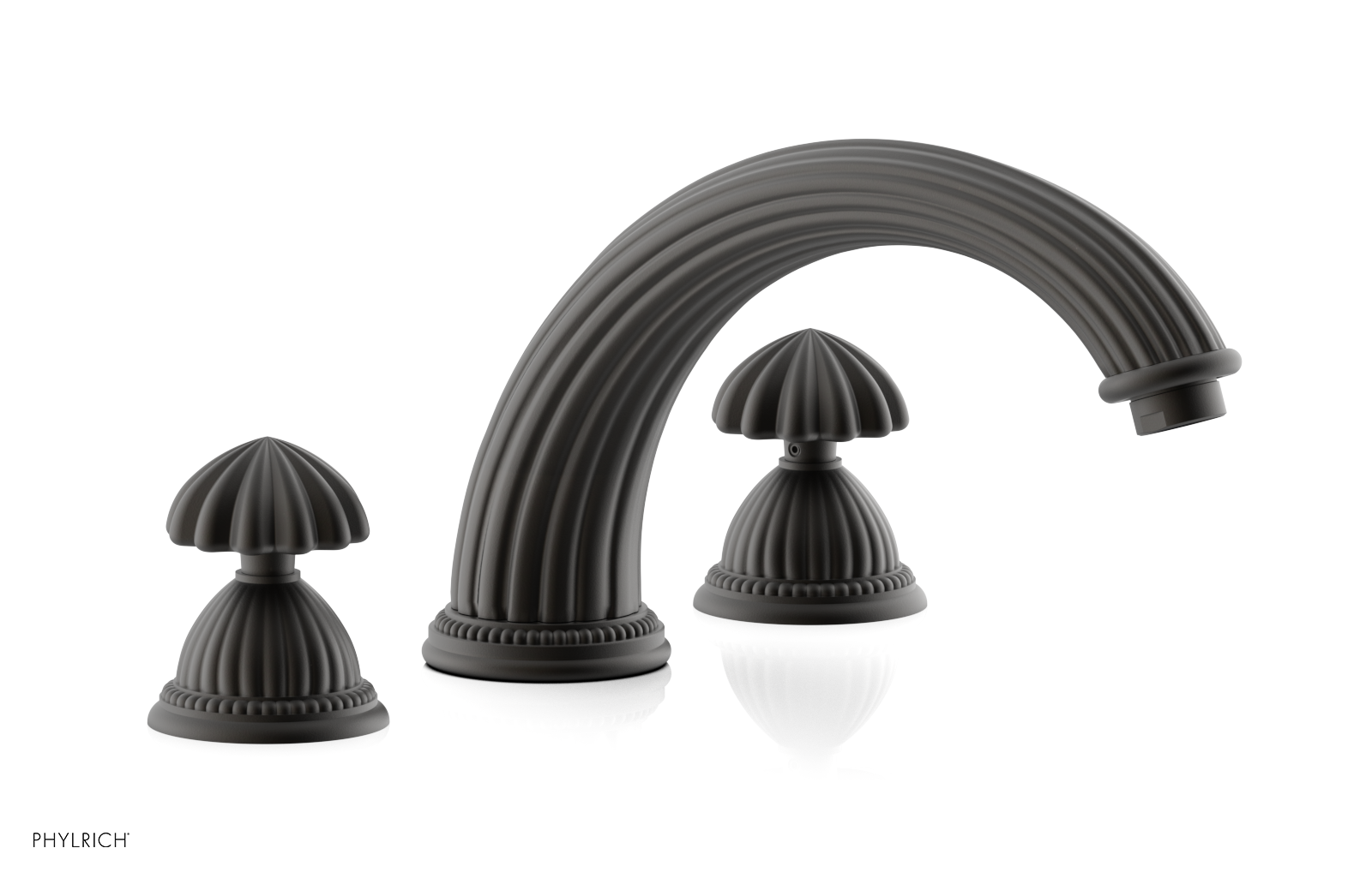 GEORGIAN & BARCELONA Deck Tub Set - Round Handles K1361P
