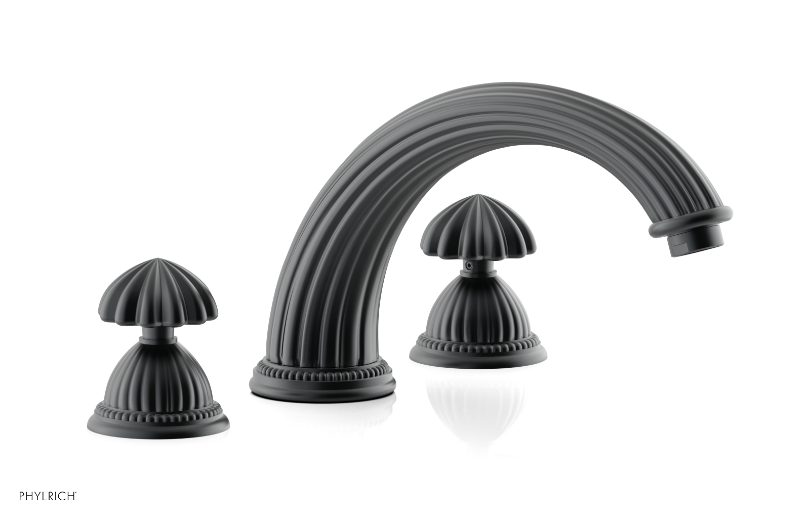 GEORGIAN & BARCELONA Deck Tub Set - Round Handles K1361P
