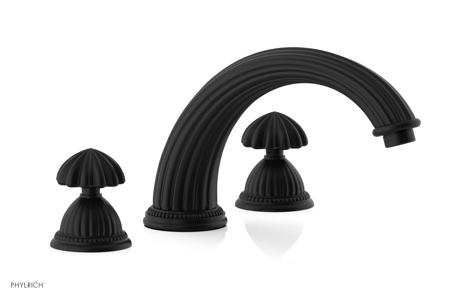 GEORGIAN & BARCELONA Deck Tub Set - Round Handles K1361P