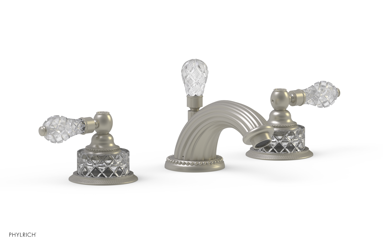 REGENT CUT CRYSTAL Widespread Faucet K181