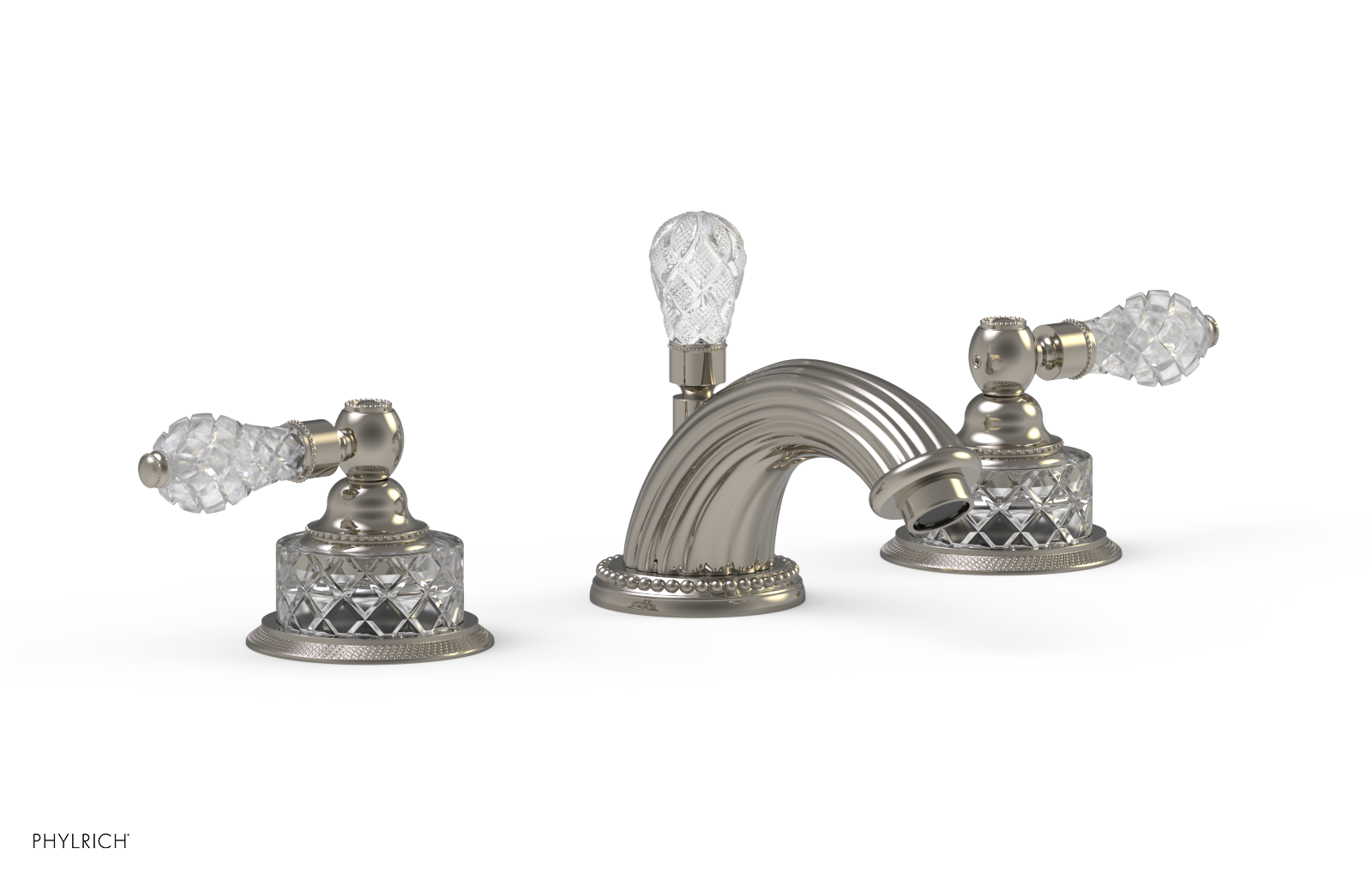 REGENT CUT CRYSTAL Widespread Faucet K181